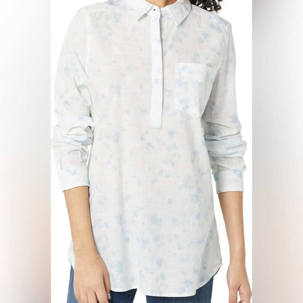 Goodthreads Women Lightweight Cotton Popover Tunic
